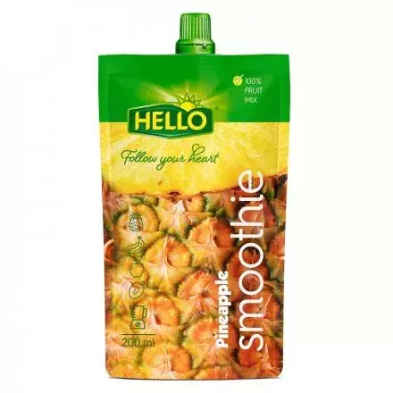 Hello Smoothie ananász 200ml Hello Smoothie ananász 200ml