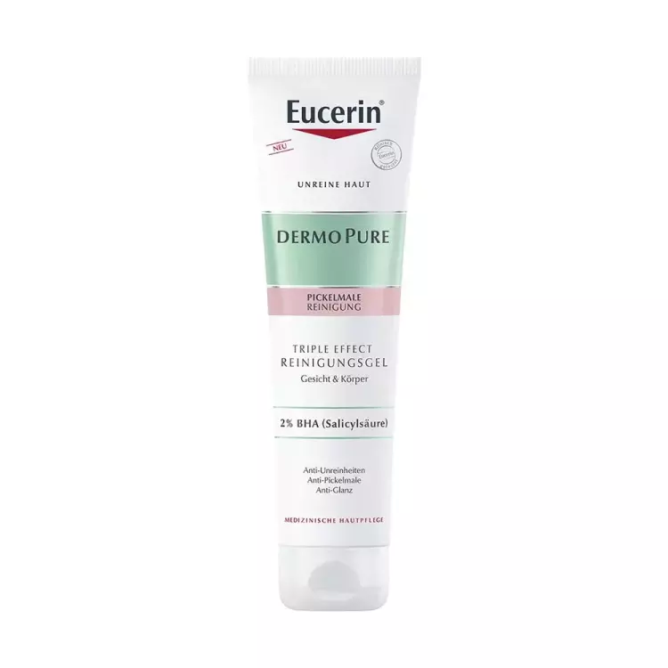 Eucerin DermoPure Mélytisztító hármas hatás zselé 150ml Eucerin DermoPure Mélytisztító hármas hatás zselé 150ml