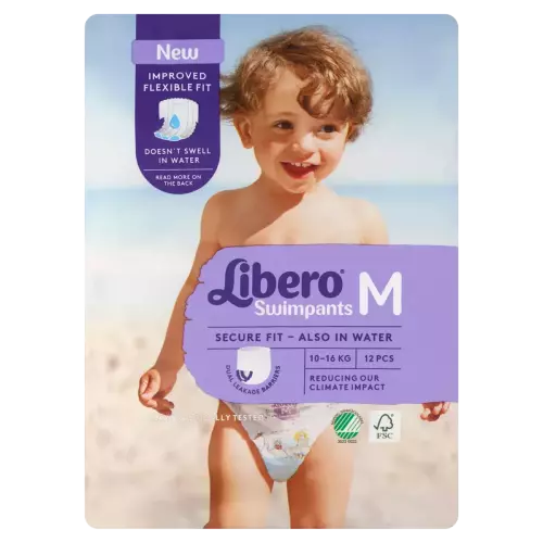 Libero úszópelenka M 10-16kg 12x