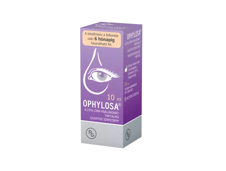 Ophylosa 0,15% oldatos szemcsepp 10ml Ophylosa 0,15% oldatos szemcsepp 10ml