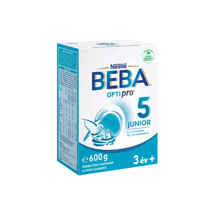 Beba Optipro 5 Junior tejalapú italpor 3év+ 600g
