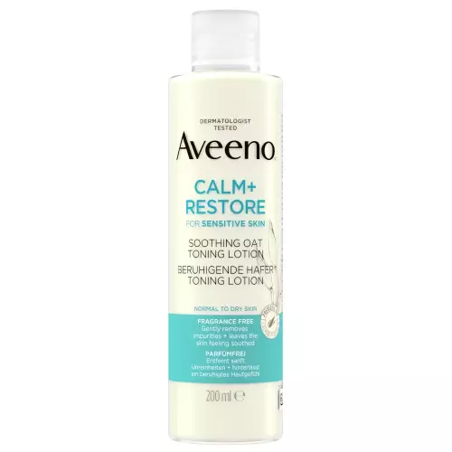 Aveeno Calm+ Restore nyugtató arctonik zabbal 200ml