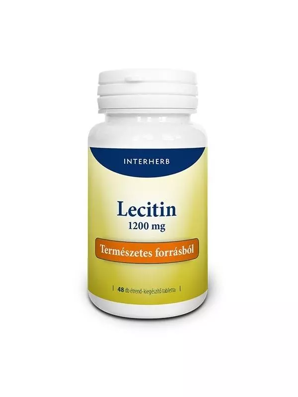 Interherb Lecitin lágyzselatin kapszula 48x Interherb Lecitin lágyzselatin kapszula 48x