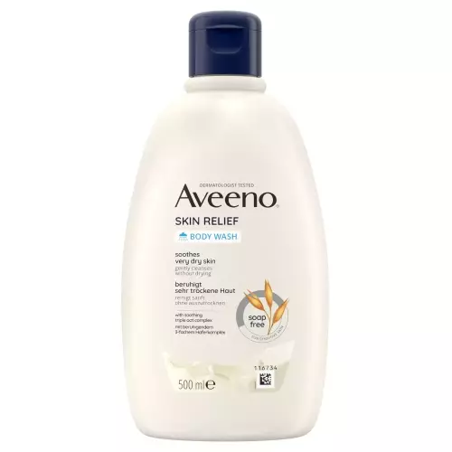Aveeno Skin Relief hidratáló illatmentes tusfürdő 500ml