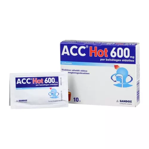 ACC Hot 600 mg por belsőleges oldathoz 10x