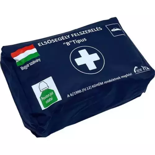 Elsősegély felszerelés B típus tasakos 1x
