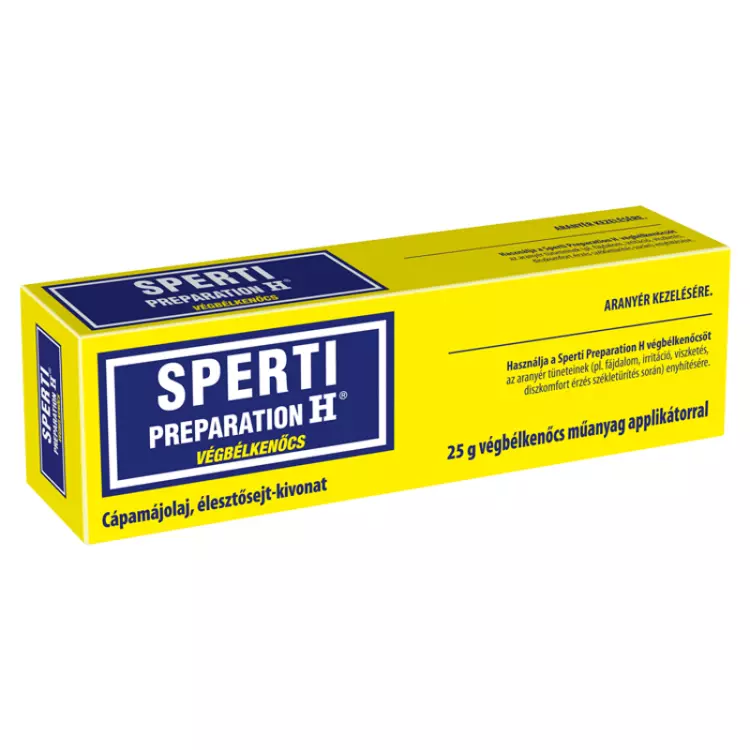 Sperti Preparation H végbélkenőcs 1x25g Sperti Preparation H végbélkenőcs 1x25g