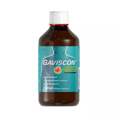 Gaviscon menta ízű belsőleges szuszpenzió 500ml