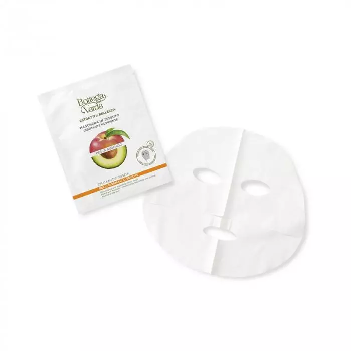 Bottega Verde Estratti di bellezza hidratáló tápláló maszk 1x Bottega Verde Estratti di bellezza hidratáló tápláló maszk 1x