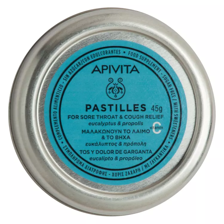 APIVITA Torokpasztilla Eukaliptusz 45g APIVITA Torokpasztilla Eukaliptusz 45g