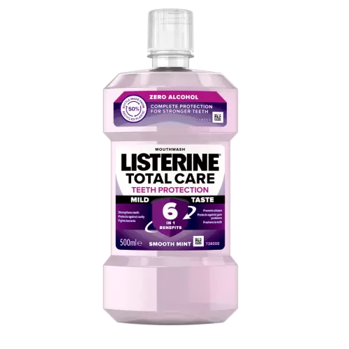 Listerine Total Care Teeth Prot./Extra mild szájv. 500ml
