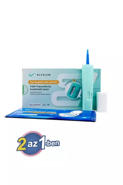 Elysium FOB+Transzferrin egylépéses teszt-készlet 1x