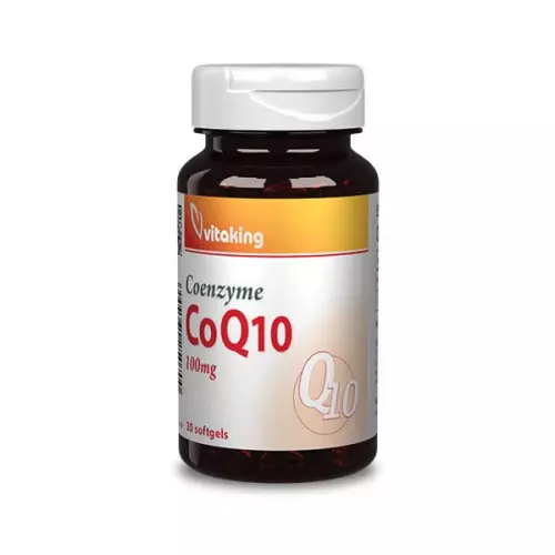 Vitaking Coenzym Q10 100 mg gélkapszula 30x