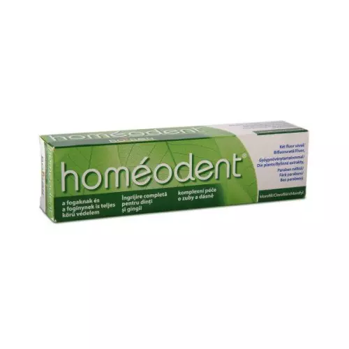 Homeodent 2 fogfehérítő klorofill fogkrém 75ml