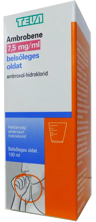 Ambrobene 7,5 mg/ml belsőleges oldat 100ml Ambrobene 7,5 mg/ml belsőleges oldat 100ml