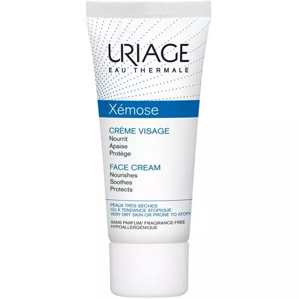 Uriage Xémose Arcápoló krém száraz bőrre 40ml