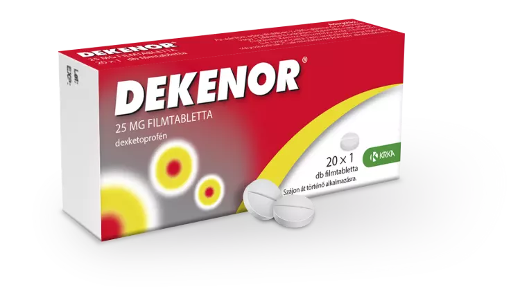 Dekenor 25 mg filmtabletta 20x Dekenor 25 mg filmtabletta 20x