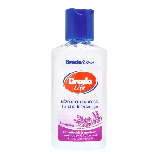 Bradolife kézfertőtlenítő gél levendula 50ml
