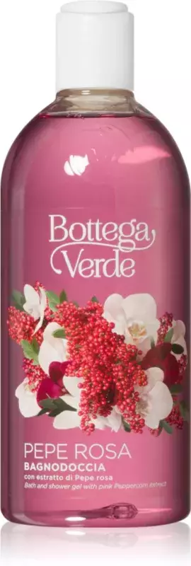 BottegaVerde Pink Pepper fürdő-és zuhanyhab 400ml