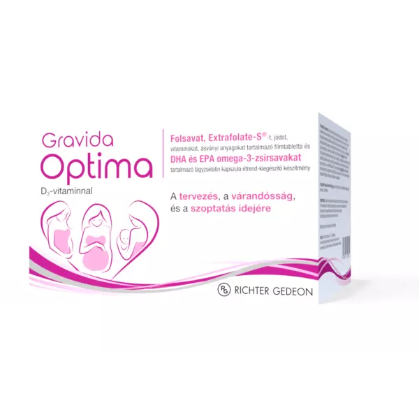 Gravida Optima filmtabletta+ kapszula 28x+28x Gravida Optima filmtabletta+ kapszula 28x+28x