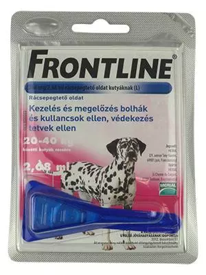 Frontline Spot on (20-40kg) kutya a.u.v. 1X Frontline Spot on (20-40kg) kutya a.u.v. 1X