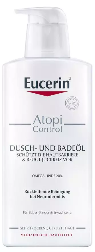 Eucerin AtopiControl Lipid-Olajtusfürdő 400ml Eucerin AtopiControl Lipid-Olajtusfürdő 400ml
