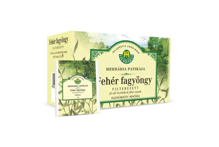 HERBÁRIA Fagyöngy filteres borítékolt 20x1g HERBÁRIA Fagyöngy filteres borítékolt 20x1g