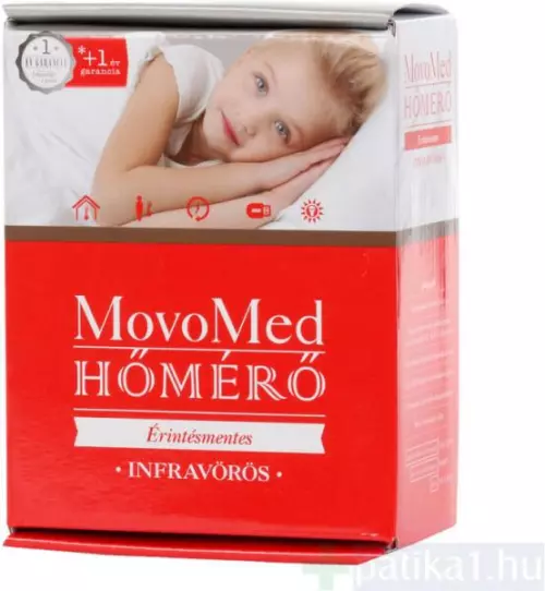 Lázmérő infrasugaras érintés nélküli MOVO-MED 1x