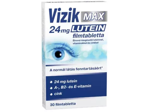 Vizik MAX lutein 24 mg étrendkiegészítő filmtabl. 30x