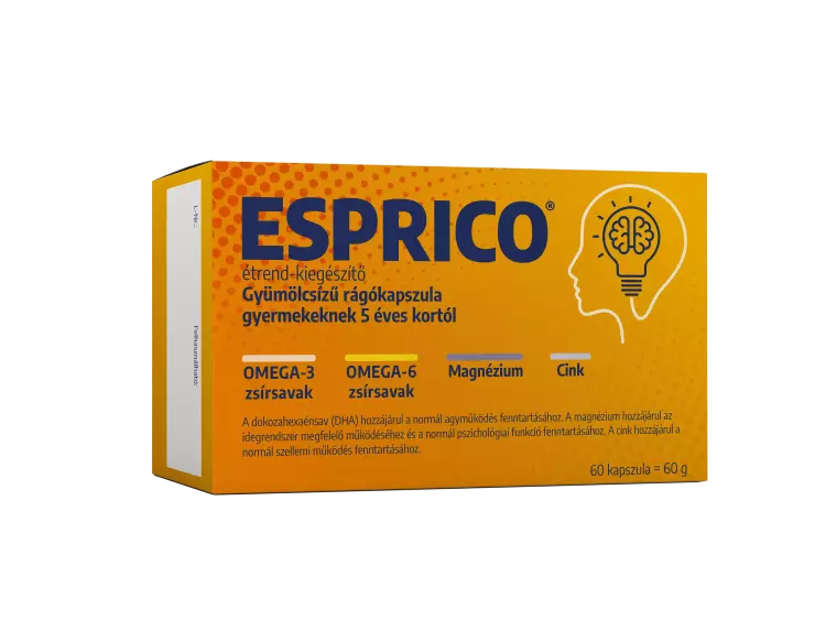 Esprico rágókapszula gyümölcsízű 60x