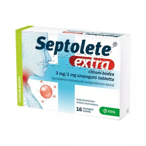 Septolete extra citrom-bodza 3 mg/1 mg szop.tabl. 16x