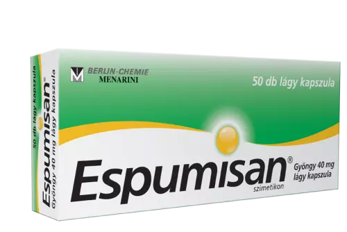 Espumisan Gyöngy 40 mg lágy kapszula 50x