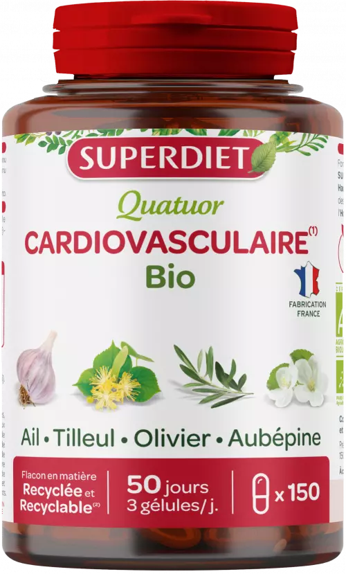 Superdiet Bio Cardiovascular kapszula 150x Superdiet Bio Cardiovascular kapszula 150x