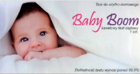 Baby-Boom terhességi teszt kazettás 1x