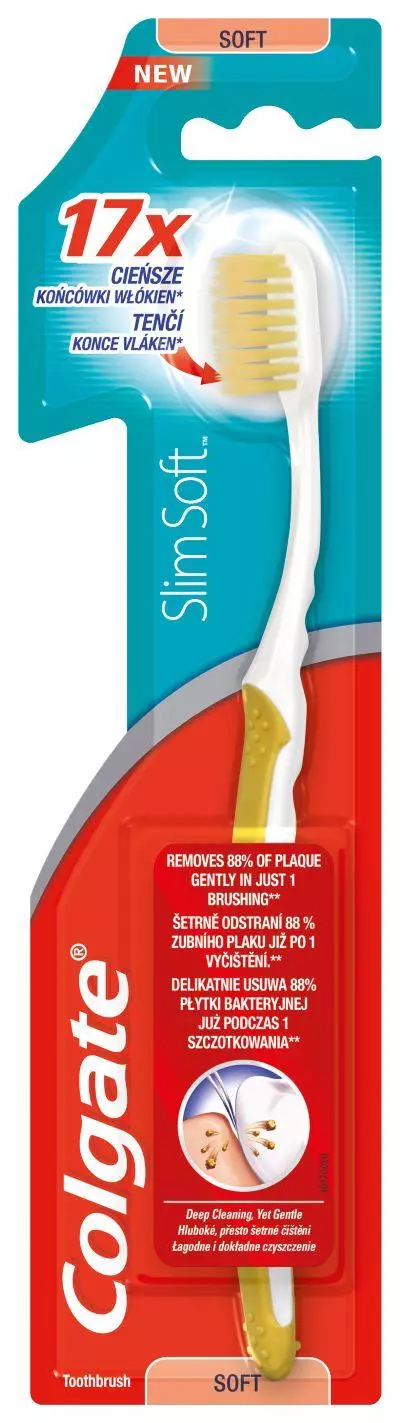 Colgate fogkefe Slim Soft UCH 1x Colgate fogkefe Slim Soft UCH 1x