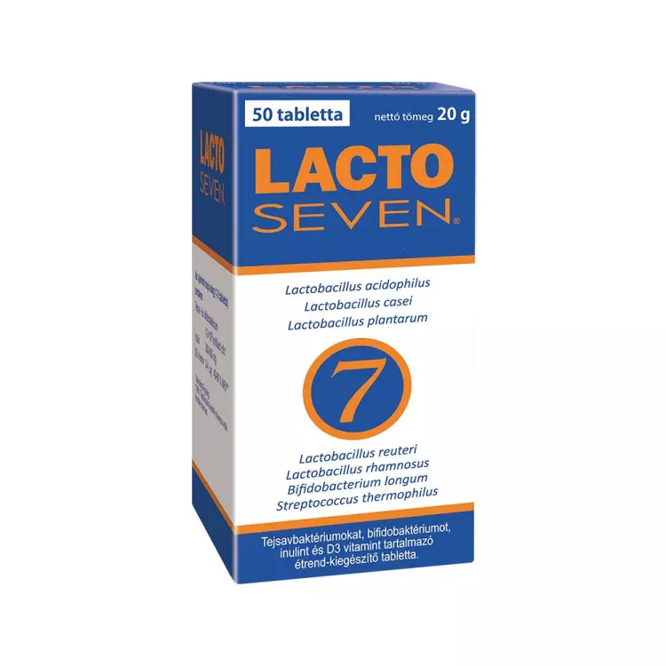 Lactoseven tabletta Vitabalans 50x Lactoseven tabletta Vitabalans 50x