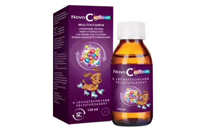 Novo C kids multi liposzómás ret.foly. erdeigyüm. 120ml Novo C kids multi liposzómás ret.foly. erdeigyüm. 120ml