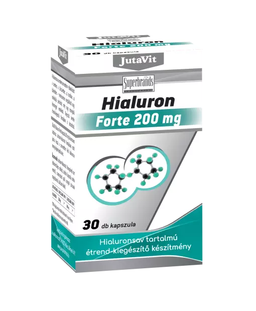 JutaVit Hialuron Forte 200 mg kapszula 30x JutaVit Hialuron Forte 200 mg kapszula 30x