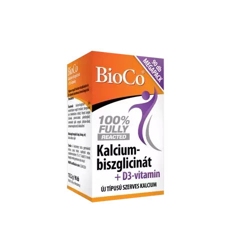 BioCo Kalcium-biszglicinát+ D3 filmtabl. megapack 90x BioCo Kalcium-biszglicinát+ D3 filmtabl. megapack 90x
