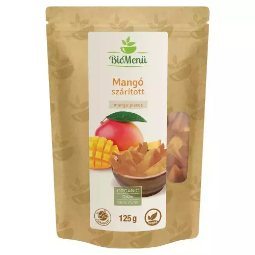 BioMenü Bio szárított mangó 125g