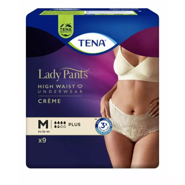 Tena Lady Pants Plus nadrágpelenka M krémszínű 9x Tena Lady Pants Plus nadrágpelenka M krémszínű 9x
