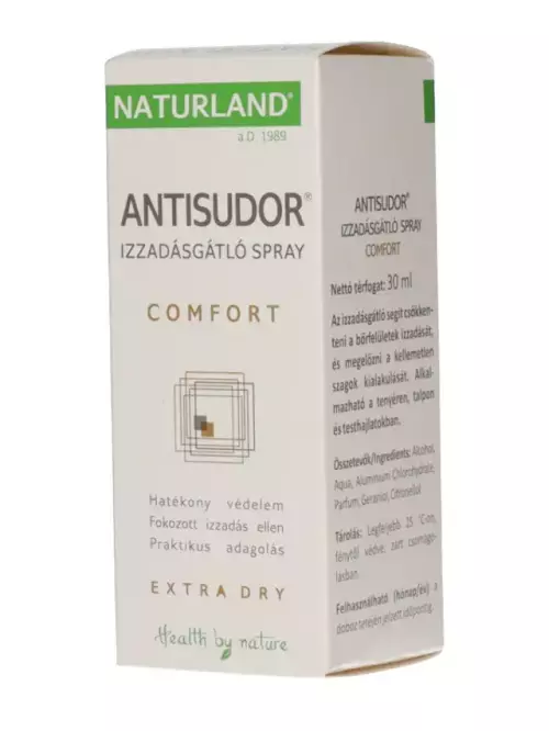 Naturland Antisudor Comfort izzadásgátló spray 30ml