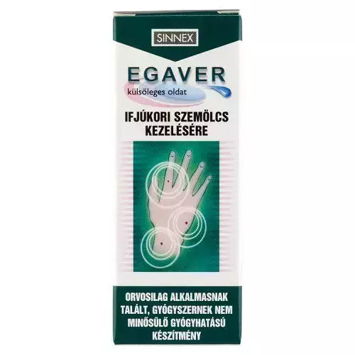 Egaver szemölcs elleni ecsetelő 10ml