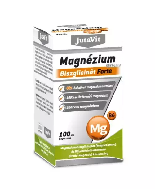 JutaVit Magnézium-biszglicinát forte kapszula 100x