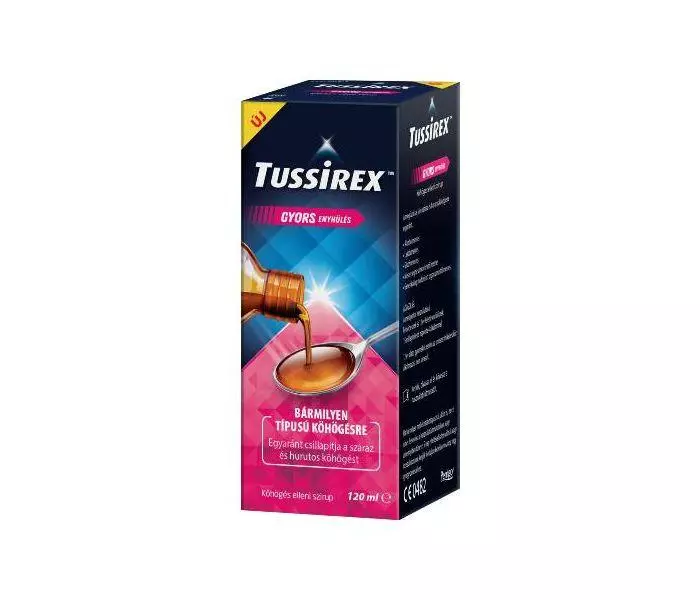 Tussirex szirup köhögésre 120ml Tussirex szirup köhögésre 120ml