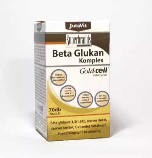 JutaVit Béta-glukán komplex kapszula 70x