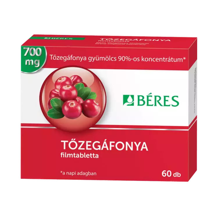 Béres Tőzegáfonya filmtabletta 60x Béres Tőzegáfonya filmtabletta 60x