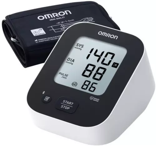OMRON M2+ Connect felkaros okos-vérnyomásmérő Bluetooth adatátvitellel (HEM-7188T1-LE) 1x
