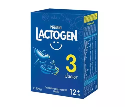 Lactogen Junior 3 tejalapú italpor 12+ 500g
