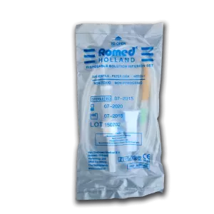 Infúziós szerelék ROMED sima 1x